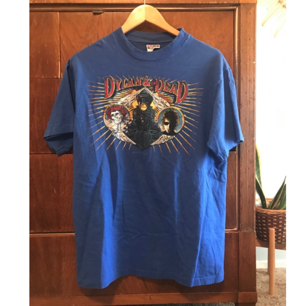 Rare vintage dylan and the dead shirt